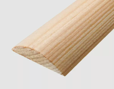 Раскладка срощенная полукруглая 40мм*2,5м