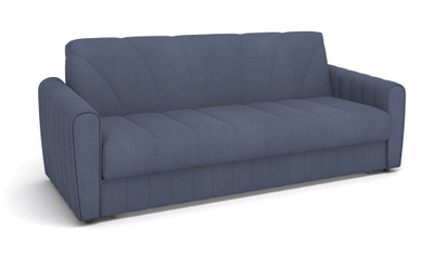 ДВУСПАЛЬНЫЙ КОМПАКТНЫЙ ПРУЖИННЫЙ ДИВАН-КРОВАТЬ ЭЛЬЗАС, МЕТАЛЛОСКЕЛЕТ С ПРОСТЫМ МЕХАНИЗМОМ НЕДОРОГО МОСКВА