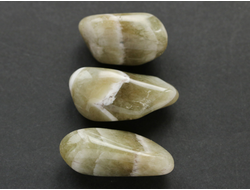 Празиолит, галтовка в ассортименте, Бразилия (32-40 мм, 13-14 г) №16641