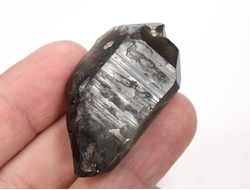 Кварц дымчатый, раухтопаз, кристалл двухголовик, Бразилия (45*23*12 мм, 20 г) №35772