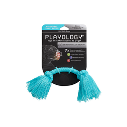 Playology DRI-TECH ROPE жевательный канат для собак мелких пород с ароматом арахиса