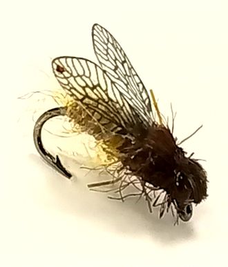 Купить Муха от Василича &quot;Овод-серяк&quot; № W5 вес.0.30gr.16mm. d-4.0mm. №10 крючёк