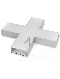 Соединитель X-образный для профиля 4L-7535-2.5M-S