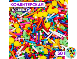 Кондитерская посыпка «Яркий акцент», 50 г