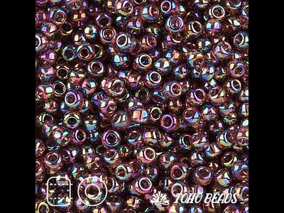 Toho 15 166C Transparent-Rainbow Amethyst / Прозрачный радужный аметист
