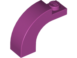 Arch 1 x 3 x 2 Curved Top, Magenta (6005 / 6030472)