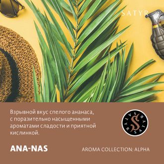 SATYR AROMA LINE 25 г. - ANA-NAS (АНАНАС)