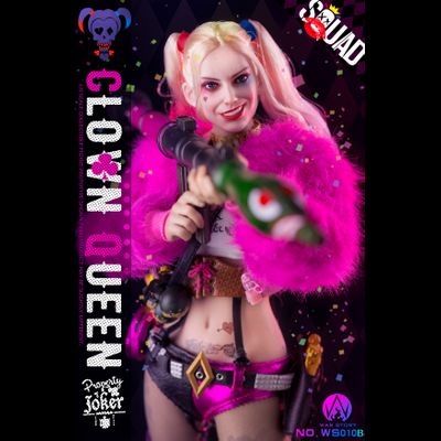 Харли Квинн (делюкс версия) - Коллекционная ФИГУРКА 1/6 Clown Queen deluxe edition (WS010-B) - War Story