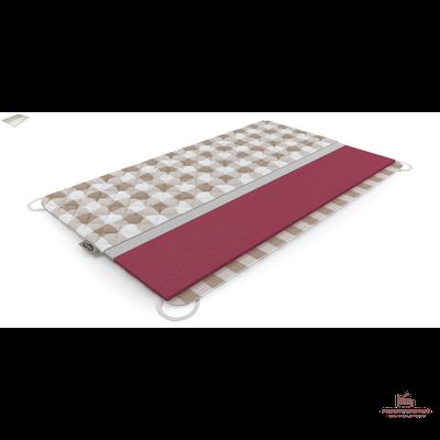 топпер  SOLID (делает спальное место наиболее ровным благодаря основному наполнителю натуральной упругой соевой пене Solid Foam. Высотой 2 см. Подойдет тем, у кого неровное спальное место)