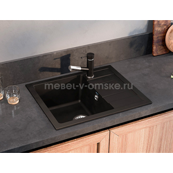 ШММ607 Мойка врезная U-607. Размер: 610х500х215. Размер чаши: 345х430х195