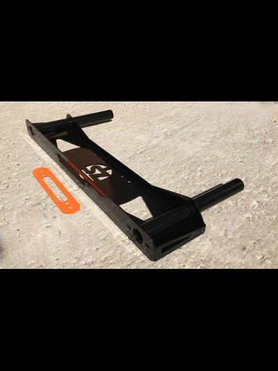 Подрамник (площадка) лебёдки Нива 4х4 "Вольф-стелс ZST-C-2" универсальный на трубах