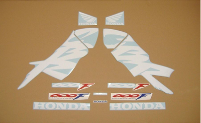 Honda cbr 600 f4 1999-2000 наклейки [197]