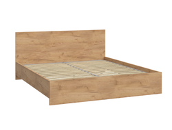 Спальня ВИКТОРИЯ - Кровать ВИ-24 (1600*2000) Дуб Крафт золотой