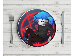 Тарелка Sally Face, Салли Фейс №15