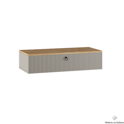 Ника спальный гарнитур модульный мдф бежевый мат-05 / лдсп кашемир + дуб делано