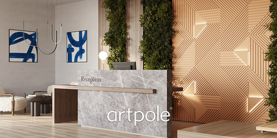 Гипсовая панель PIFAGOR + LED артикул D-0010