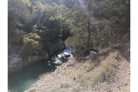 Чернореченский каньон, река Черная