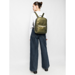 Женский кожаный рюкзак Albiate Premium gold kiwi (арт. 
3103-59)