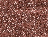 Miyuki Delica DB1202 клюква с внутренним серебрением S/l  Dk Cranberry 5 гр.