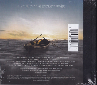 Купить диск Pink Floyd - The Endless River в интернет-магазине CD и LP "Музыкальный прилавок" Липецк