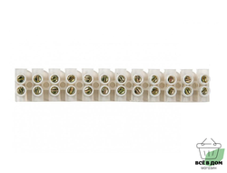 HOME зажим винтовой КЗВ (ЗВИ) 12пар, 1,5-4мм 6А 2528