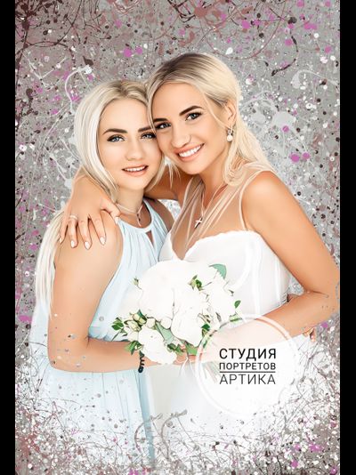 Портрет в Стиле Дрим-Арт 2 Человека