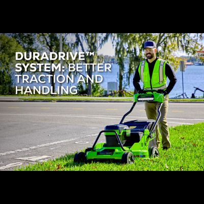 Аккумуляторная газонокосилка Greenworks GC82HPLM76