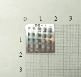 Трафарет BGA для реболлинга чипов универсальный, шаг 0.5мм., P=0.8, A=19x19