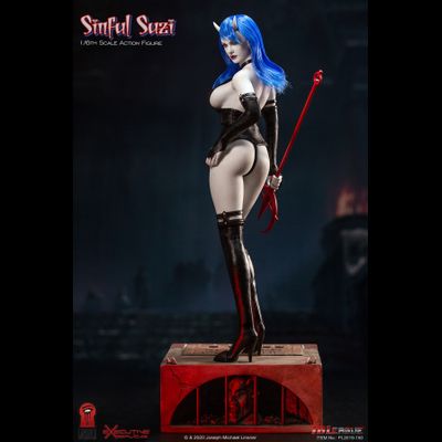 Коллекционная ФИГУРКА 1/6 scale Демоница Сьюзи - SIN BOLDLY  Sinful Suzi (PL2019-150) - TBLeague