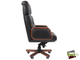 Офисное кресло Chairman 417 Россия нат.кожа/экокожа черная (мультиблок)