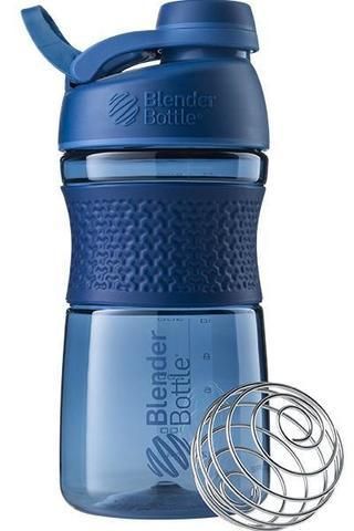 Blender Bottle Twist 591 мл, шейкер с венчиком, фиолетовый (неви)