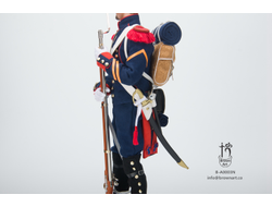 Артиллерист армии Наполеона - КОЛЛЕКЦИОННАЯ ФИГУРКА 1/6 Artillery gunner of the guard  standard version (B-A0003N) - BROWN ART