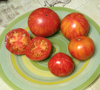 Семена томата Малиновая зебра Козула 138