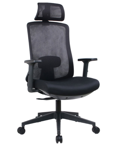 Кресло Sunon Поинт (Point) CAD81SW Сетка Ткань черная