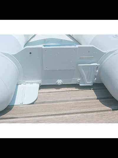 Транцевые плиты с комплектом креплений, серые