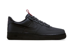 Nike Air Force 1 Low Grey Suede (Экокожа) фото