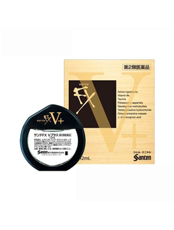 Японские капли для глаз Sante FX V+