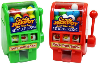Кидсмания Candy Jackpot Джекпот Машинка Жев.резинка 20 гр (12 шт)