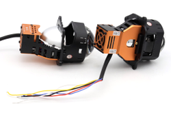 Билед модули Aozoom B-15 2024 (прямоугольные) 3.0 дюйма, 2 чипа, 5500K, 12V, 61W/77W, крепление 3R