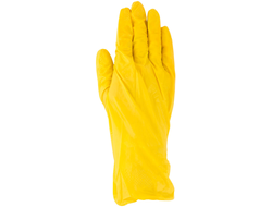 Перчатки хозяйственные латексные, внутреннее напыление, размер XL GLOVES, 12410