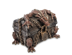 Модель № WS-274: Шкатулка «Дракон на сундуке»