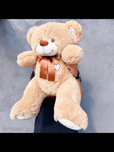 Плюшевый мишка 90 см кремовый Феликс