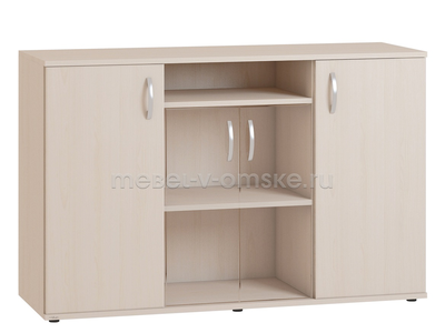 Тумба Гермес со стеклянными дверками