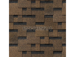 Гибкая черепица Docke pie europa матрица коричневый