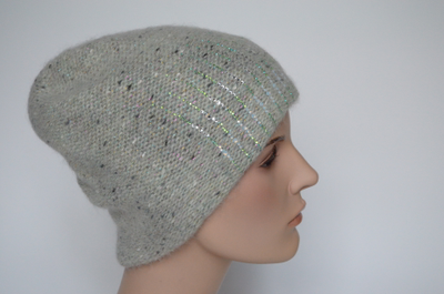 Меланжевая итальянская шапка Vizio 8022