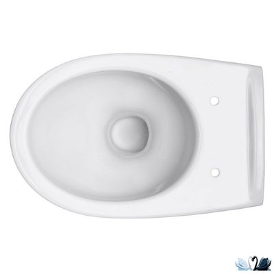 Комплект ПЭК Santek Бореаль 1.WH50.1.775. Инсталляция с кнопкой (черный, матовый) и подвесной унитаз с сиденьем микролифт