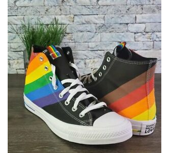 Кеды Converse Chuck Taylor All Star Pride High Top радуга