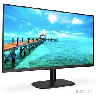 LCD AOC 23.8&quot; 24B2XD черный {IPS 1920x1080 75Hz 4ms 16:9 250cd 178/178 1000:1 8bit(6bit+FRC) D-Sub DVI Adaptice-Sync FllickerFree VESA}