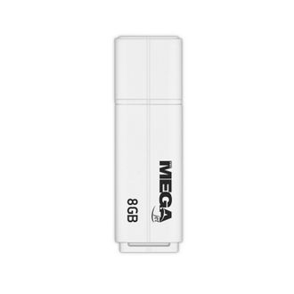 Флеш-память ProMega jet, 8Gb, USB 2.0, белый, PJ-FD-8GB-White