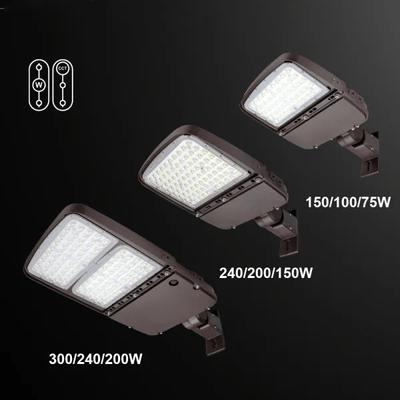 Светодиодный парковочный светильник с датчиком 100 Вт